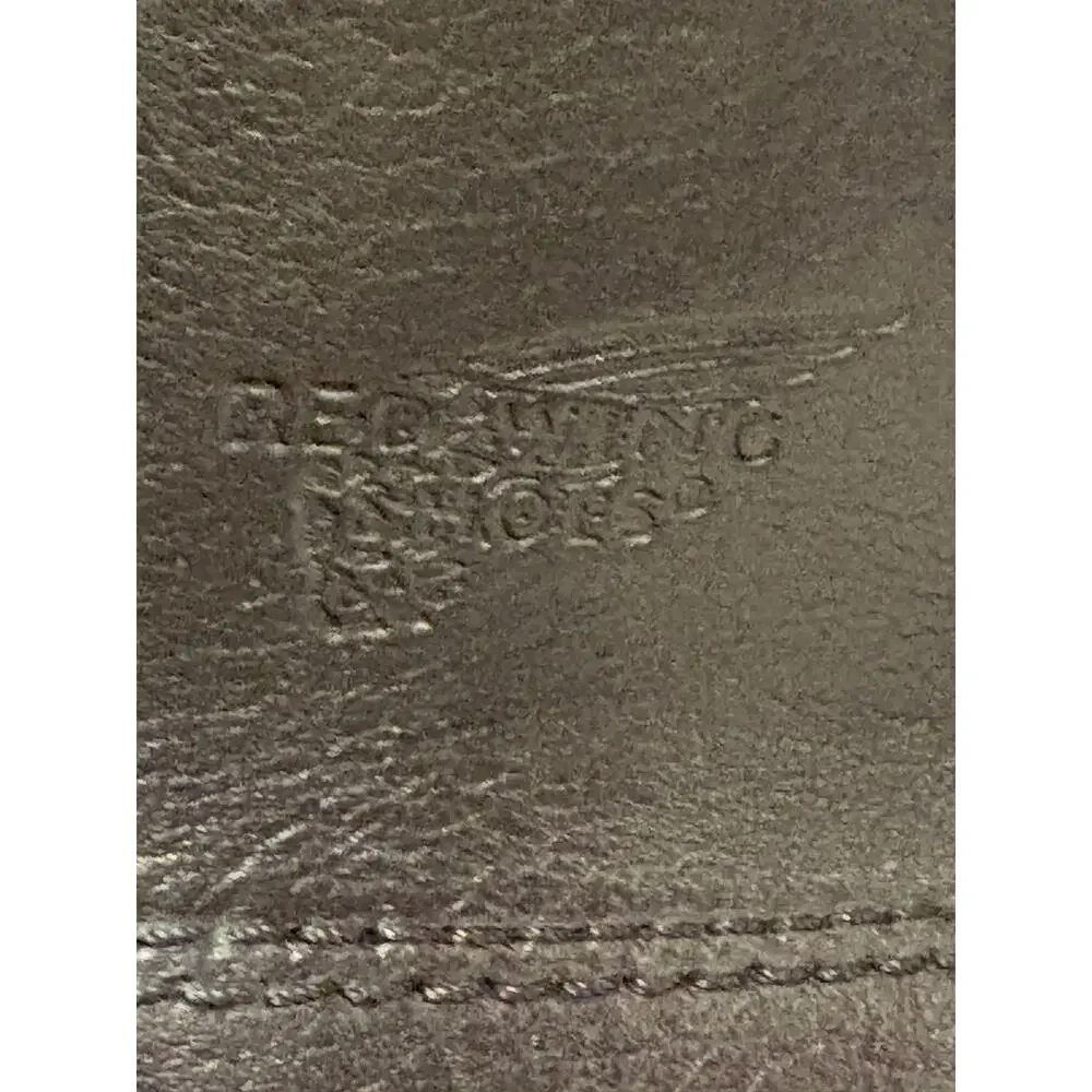 Red Wing Black Leather Safety Toe EH Waterproof Men’s Work Boots 6680 Size 12D